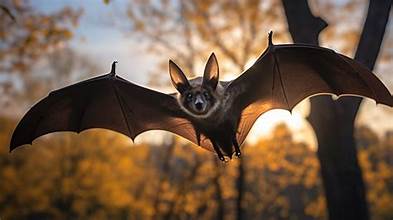 Bat Flying Florida Wild Life Emangement